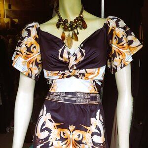 CHIC ME---2PIECE SKIRT SET